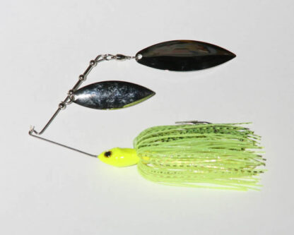 1/2 oz., Chartreuse, R wire, Tandem, Willow/Willow, NICKEL/nickel